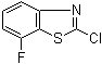 2-氯-7-氟苯并[D]噻唑分子式结构图