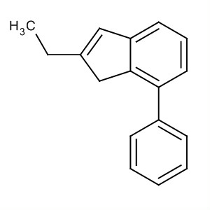 2-乙基-7-苯基-1H-茚分子式结构图