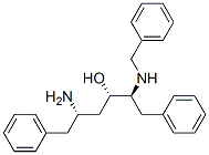 (2S,3S,5S)-5-氨基-2-(二苄基氨基)-1,6-二苯基己-3-醇分子式结构图