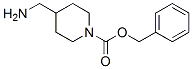 1-Cbz-4-氨甲基哌啶分子式结构图