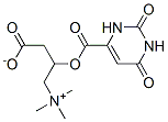 左旋肉碱乳清酸盐分子式结构图