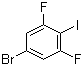 2,6-二氟-4-溴碘苯分子式结构图