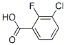 3-氯-2-氟苯甲酸分子式结构图