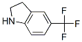 5-三氟甲基吲哚啉分子式结构图