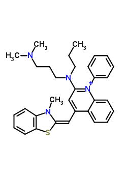 SYBRGREENⅠ核苷酸胶体染料分子式结构图