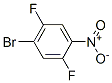 1-溴-2,5-二氟-4-硝基苯分子式结构图