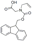 Fmoc-D-烯丙基甘氨酸分子式结构图