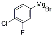 4-氯-3-氟苯基溴化镁分子式结构图