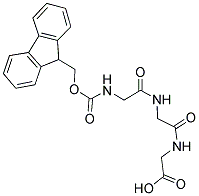 芴甲氧羰基-L-甘氨酰-L-甘氨酰-L-甘氨酸分子式结构图