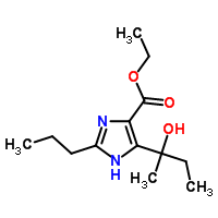 咪唑单乙酯杂质I分子式结构图