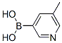 5-甲基吡啶-3-硼酸分子式结构图