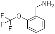 2-(三氟甲氧基)苄胺分子式结构图