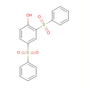 2,4-二苯砜基苯酚分子式结构图