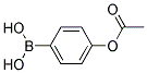 4-乙酰氧基苯基硼酸分子式结构图