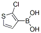 2-氯噻吩-3-硼酸分子式结构图