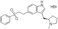 依来曲普坦氢溴酸盐分子式结构图