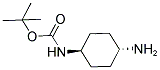 N-Boc-反式-1,4-环己二胺分子式结构图