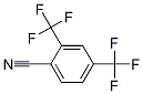 2,4-二(二氟甲基)氰苯分子式结构图