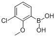 3-氯-2-甲氧基苯硼酸分子式结构图