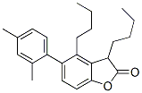 二甲苯基二丁基苯并呋喃酮分子式结构图