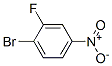 1-溴-2-氟-4-硝基苯分子式结构图