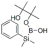 (二甲基苯硅烷基)硼酸频那醇酯分子式结构图