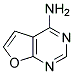 4-氨基呋喃并[2,3-d]嘧啶分子式结构图