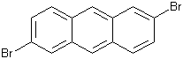 2,6-二溴蒽分子式结构图