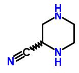 2-氰基哌嗪分子式结构图
