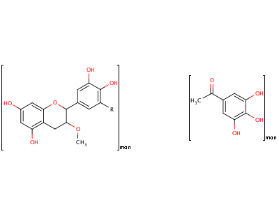 儿茶素分子式结构图