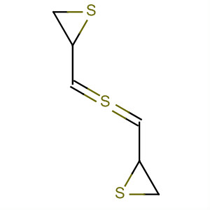 2,3-[2,2-双硫代环氧乙烷基]-二(甲硫醚)分子式结构图