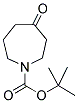 4-氧代氮杂环庚烷-1-羧酸叔丁酯分子式结构图