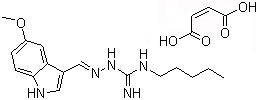 马来酸替加色罗分子式结构图