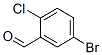 5-溴-2-氯苯甲醛分子式结构图