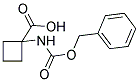 Cbz-1-氨基环丁烷羧酸分子式结构图