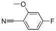 4-氟-2-甲氧基苯腈分子式结构图