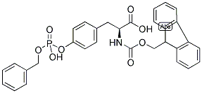 N-Fmoc-O-苄基-L-磷酸酪氨酸分子式结构图