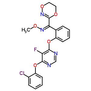 氟嘧菌酯分子式结构图