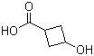 3-羟基环丁基甲酸分子式结构图