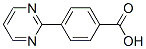 4-(嘧啶-2-基)苯甲酸分子式结构图