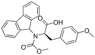 Fmoc-D-4-甲氧基苯丙氨酸分子式结构图