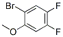 2-溴-4,5-二氟苯甲醚分子式结构图