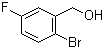 2-溴-5-氟苄醇分子式结构图