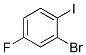 2-溴-4-氟-1-碘苯分子式结构图