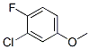 3-氯-4-氟苯甲醚分子式结构图