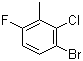 3-溴-2-氯-6-氟甲苯分子式结构图