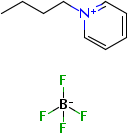 1-丁基吡啶四氟硼酸盐分子式结构图