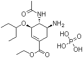 磷酸奥司他韦分子式结构图