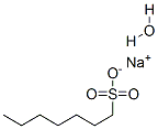 1-庚烷磺酸钠一水合物分子式结构图