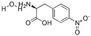 (S)-4-硝基苯基丙氨酸一水合物分子式结构图